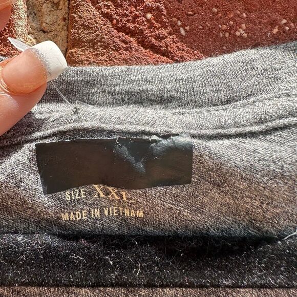 Madewell Whisper Crewneck Tank Heather Gray Sleeveless Top Relaxed Women’s L NEW - Picture 3 of 4